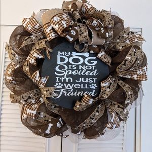 Farmhouse Dog Wreath